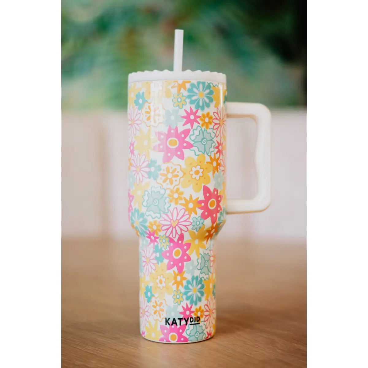 Spring Flowers 38oz Tumbler