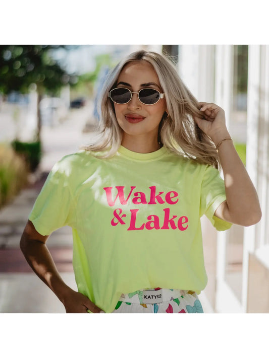 Wake & Lake Tee