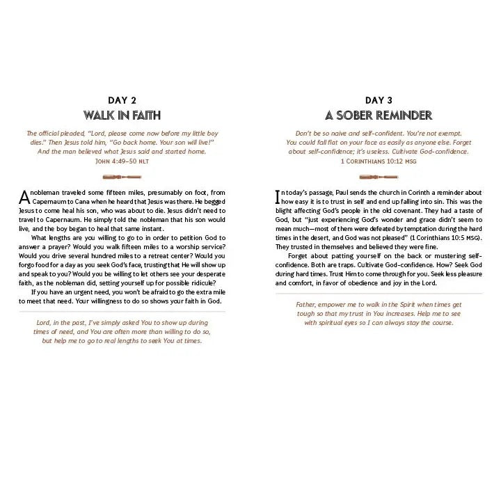 God's Word for Guys: 3-Minute Daily Devotions