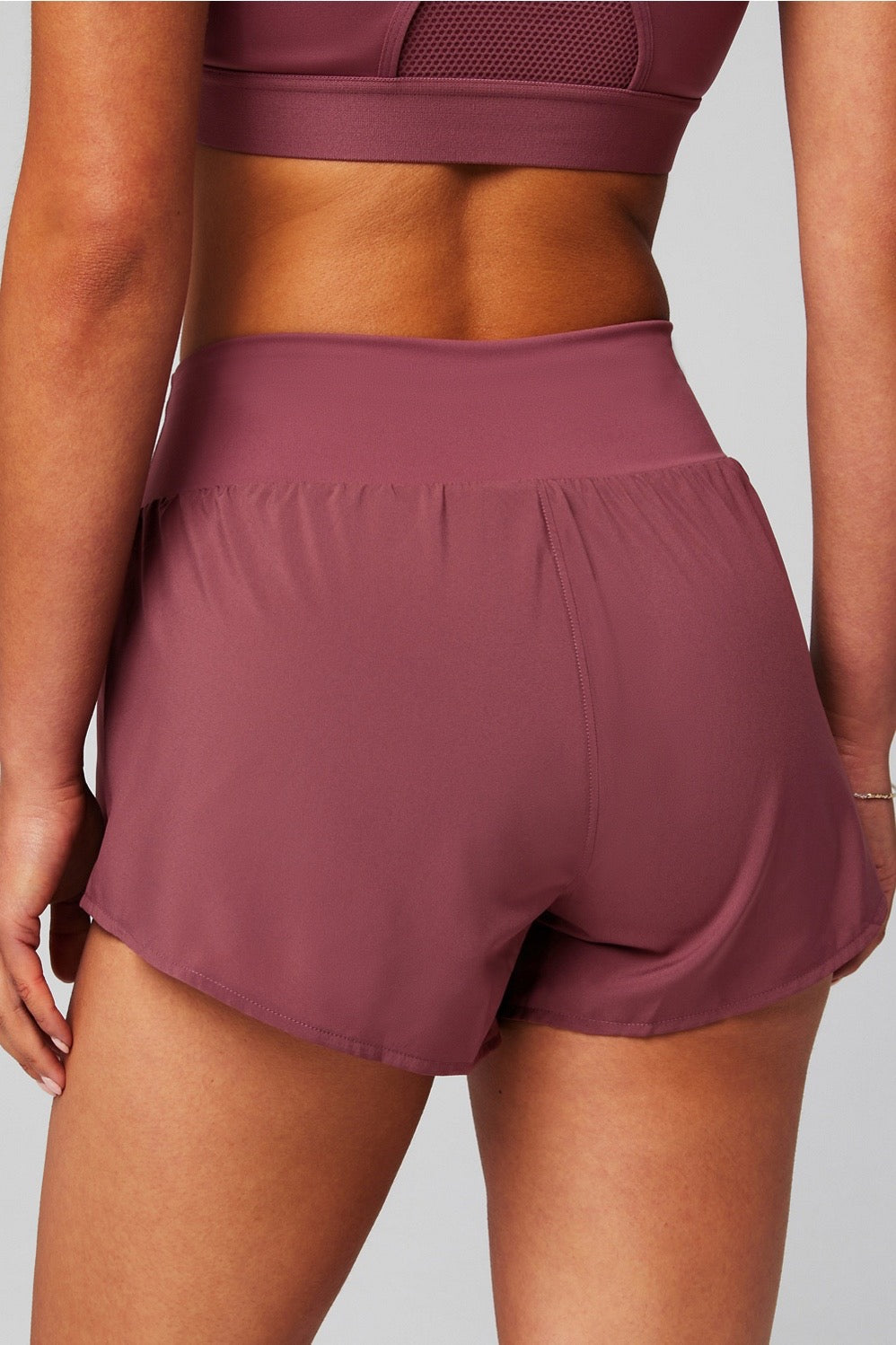 Fabletics Sunchaser Short 3"-Mushroom Mauve