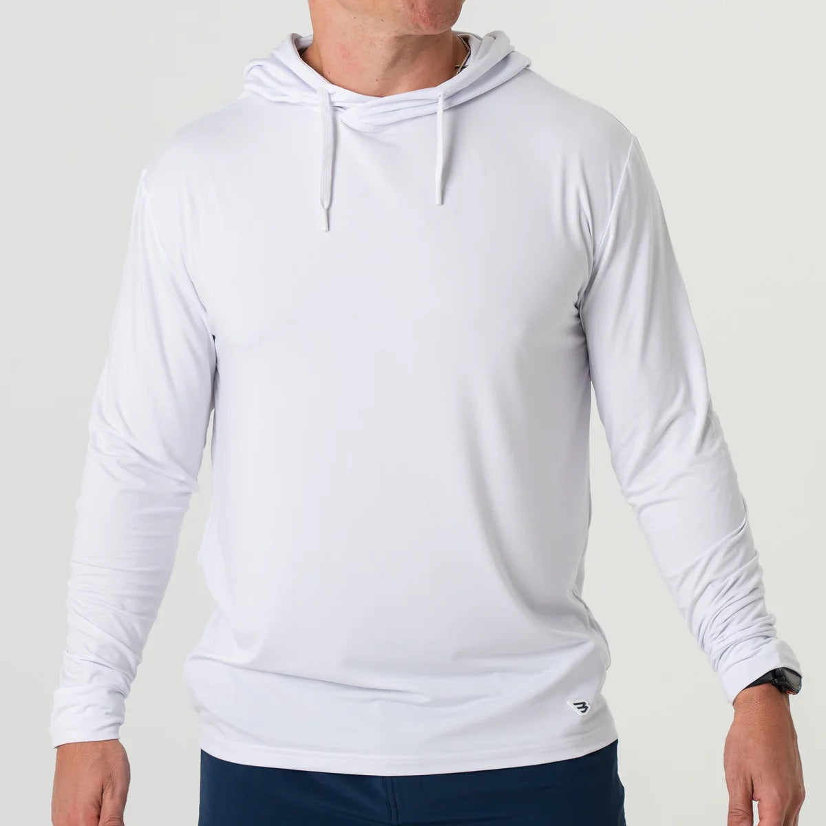 Burlebo White Performance Hoodie