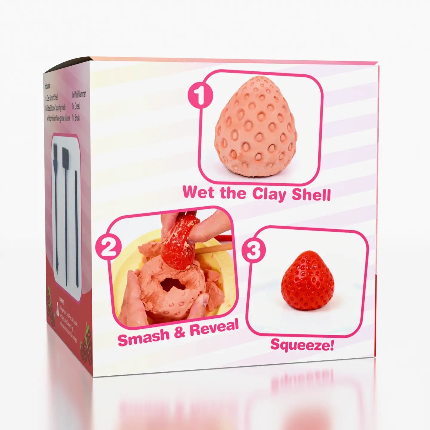 PREORDER Strawberry Smash & Squeeze Fidget Toy