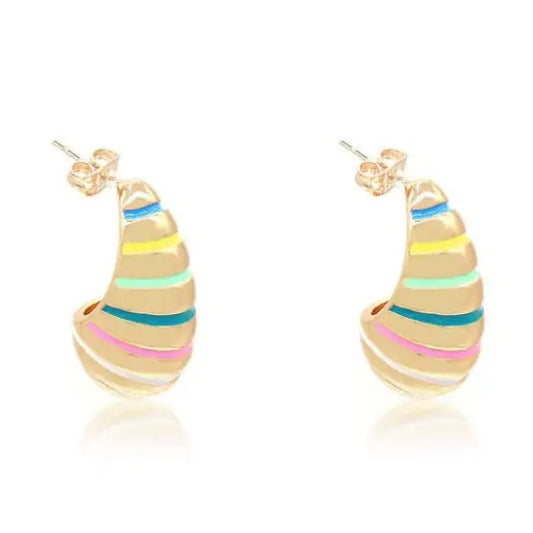 Colorful Teardrop Earrings