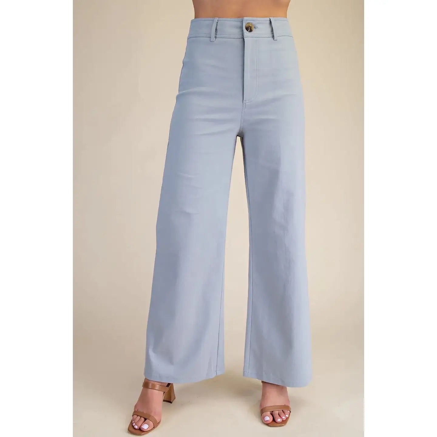 Light Blue High Waisted Pants