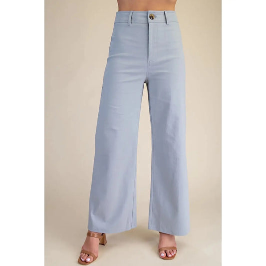 Light Blue High Waisted Pants