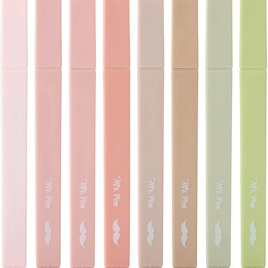 Mr. Pen Aesthetic Highlighters 8 pack