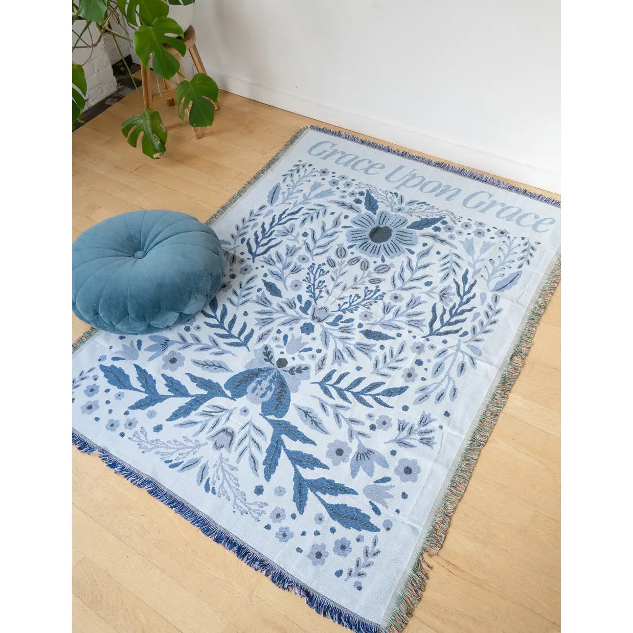 Grace Upon Grace Throw Blanket