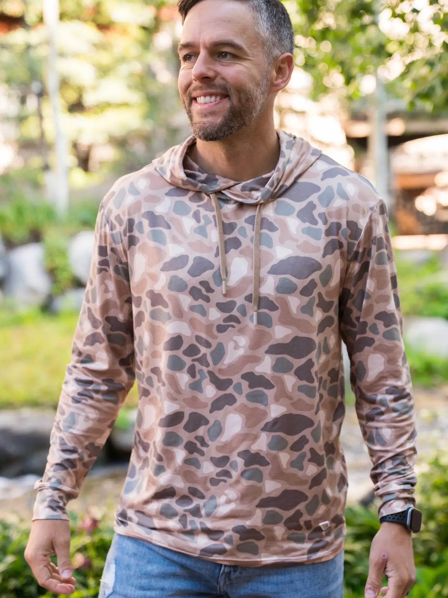 Burlebo Performance Hoodie-Pintail Camo