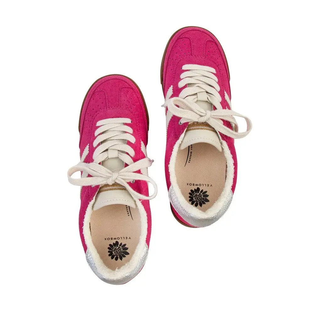 Yellow Box Fuchsia Low Top Sneaker