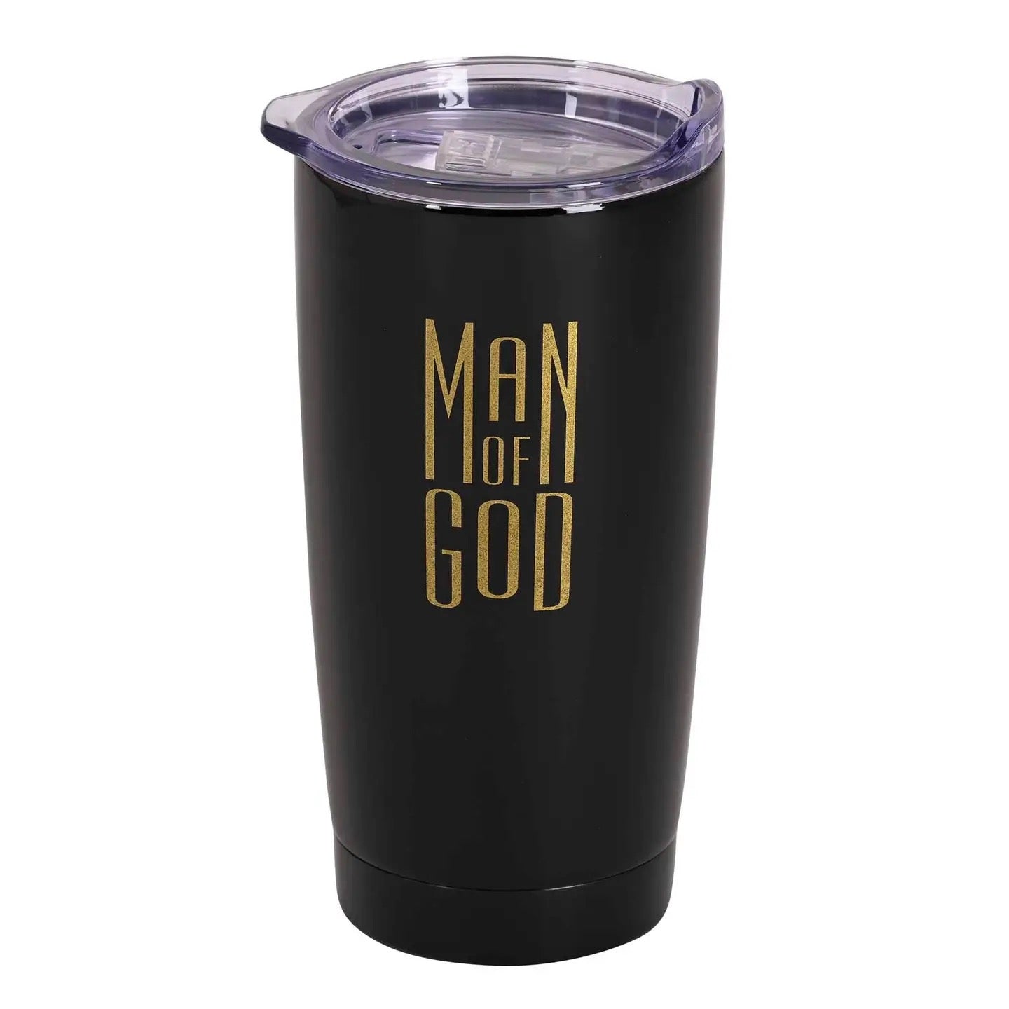 Black 20oz Man of God Tumbler