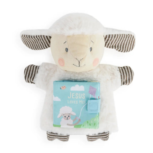 Jesus Loves Me Lamb Puppet Book