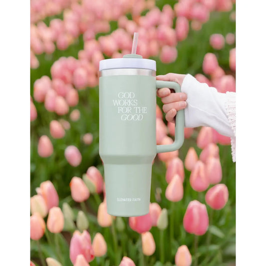 God Works For The Good 40oz Tumbler