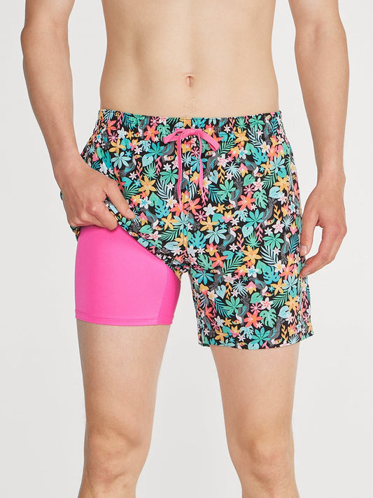 Chubbies The Boomerangs 5.5" Lined Swim Trunk