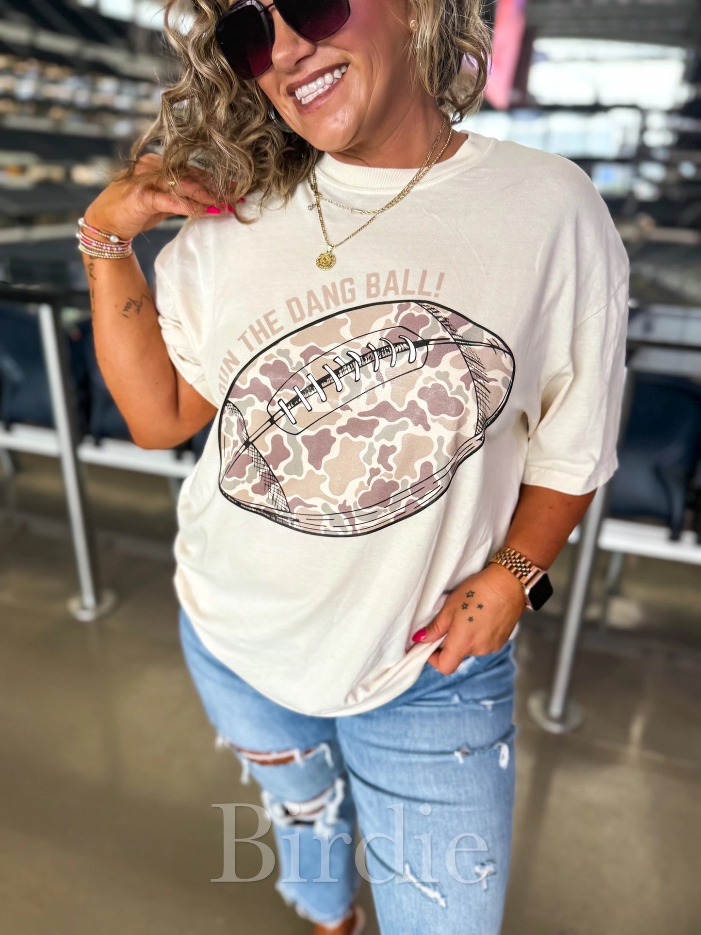 Run The Dang Ball Tee