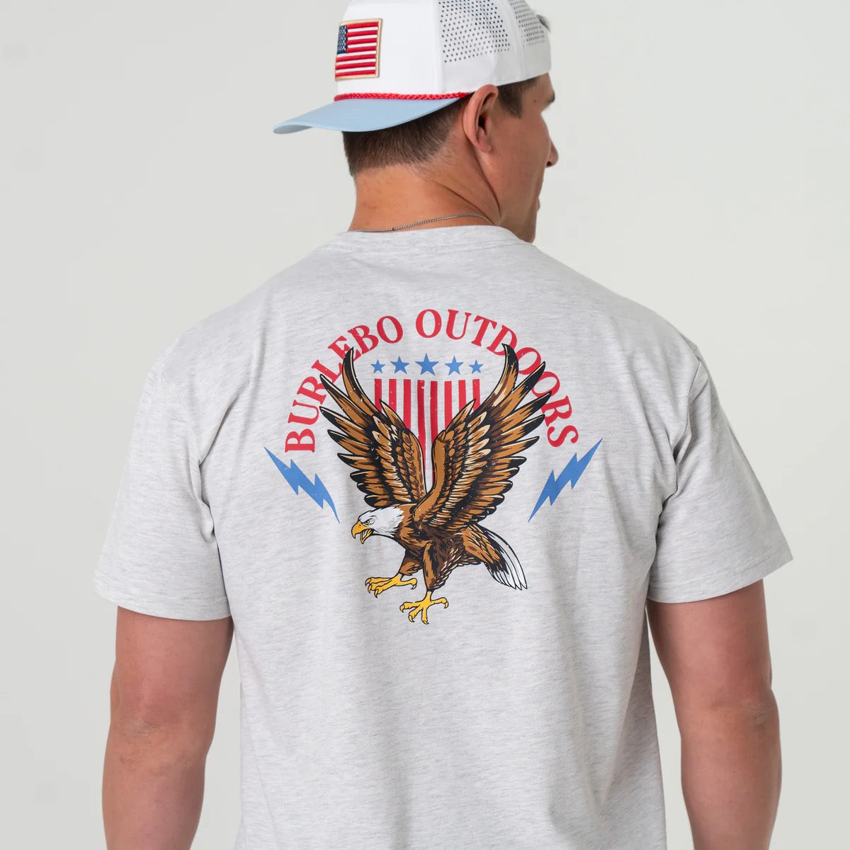Burlebo Short Sleeve Pocket Tee - Land of the Free