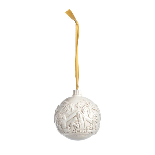 Christmas Nativity Journey Ceramic Ornament
