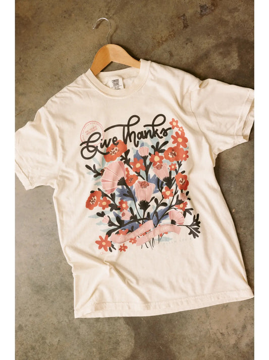 Give Thanks To Him Tee