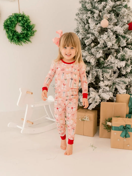 Happy Birthday Jesus Long Sleeve PJ's