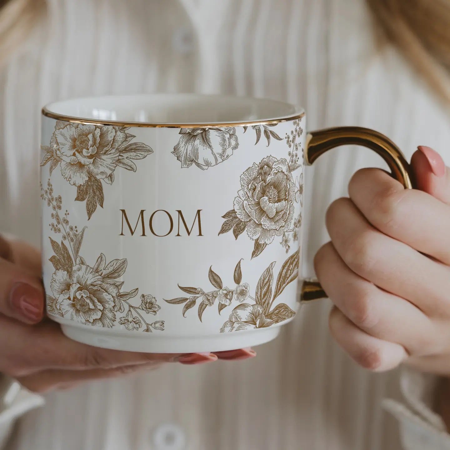 Gold Mom Coffee Mug