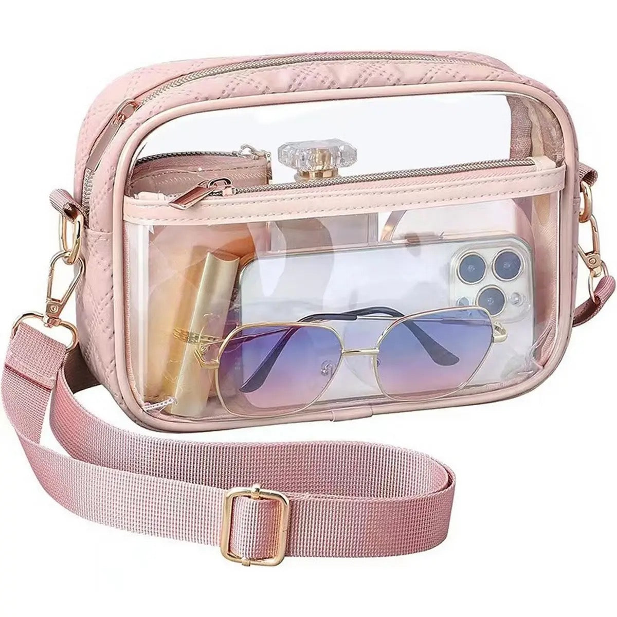 Transparent Waist Bag Detachable Crossbody