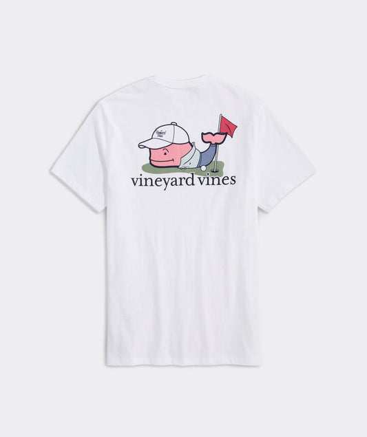 Vineyard Vines Golfer Whale Pocket Tee