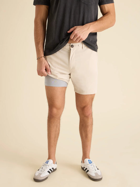 Chubbies The Khakinators Lined 6" Shorts