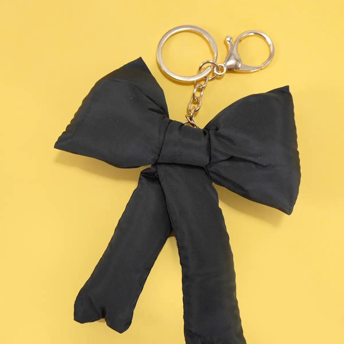 Puffy Bow Bag Charm