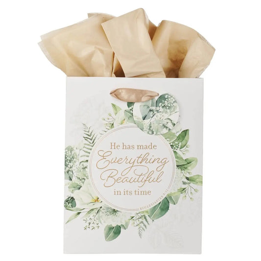Medium Everything Beautiful Gift Bag with Tissue Paper