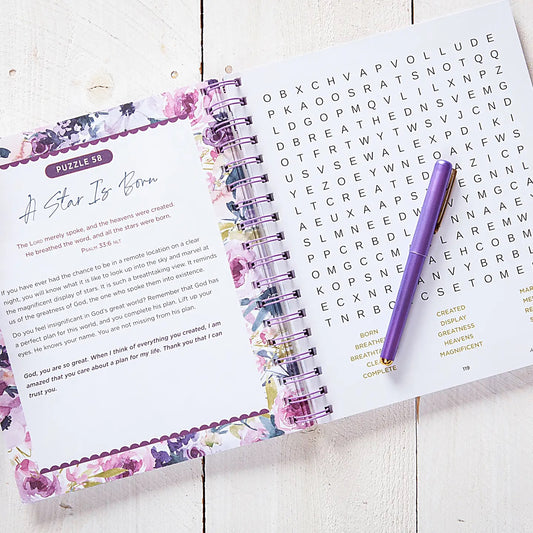 Bible Word Search Devotional - Psalms
