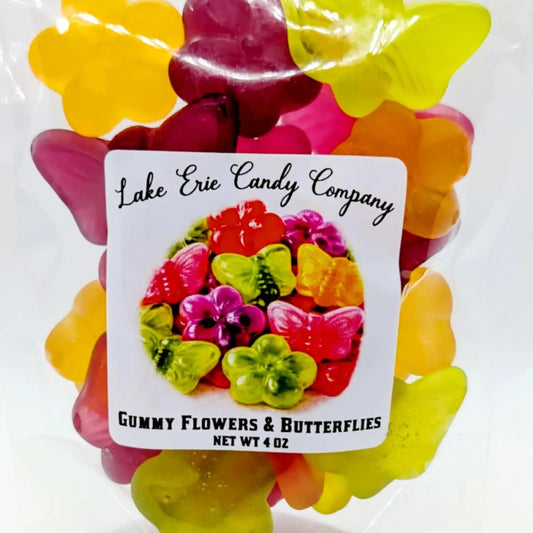 Gummy Flowers & Butterflies