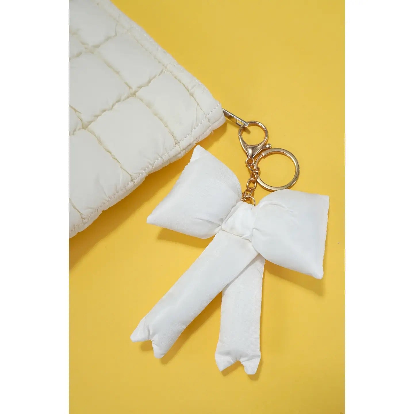 Puffy Bow Bag Charm