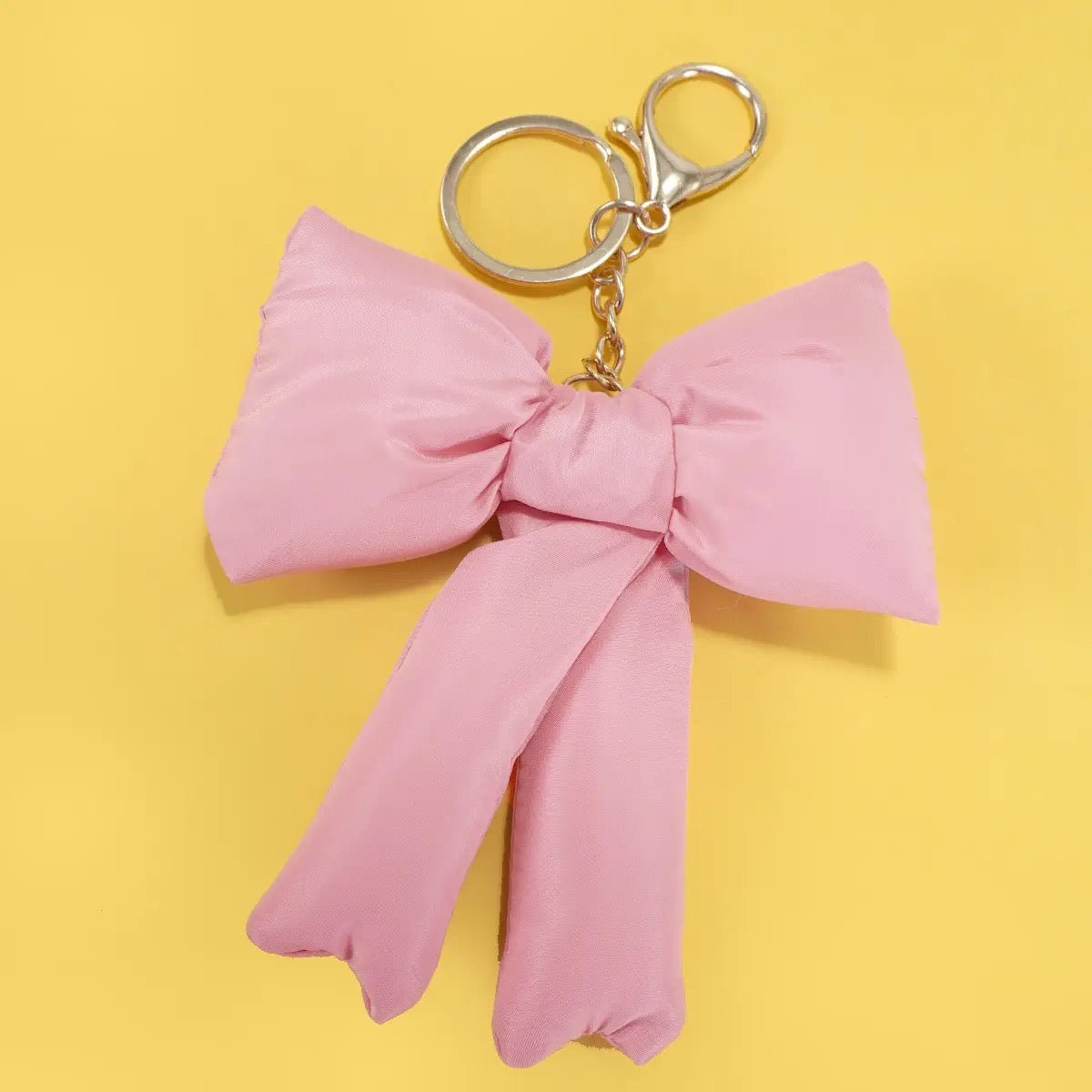 Puffy Bow Bag Charm