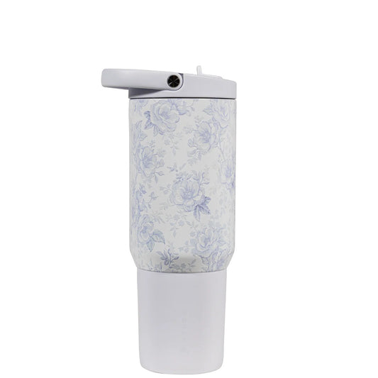 Hydrojug Blue Floral 20oz Sport Tumbler