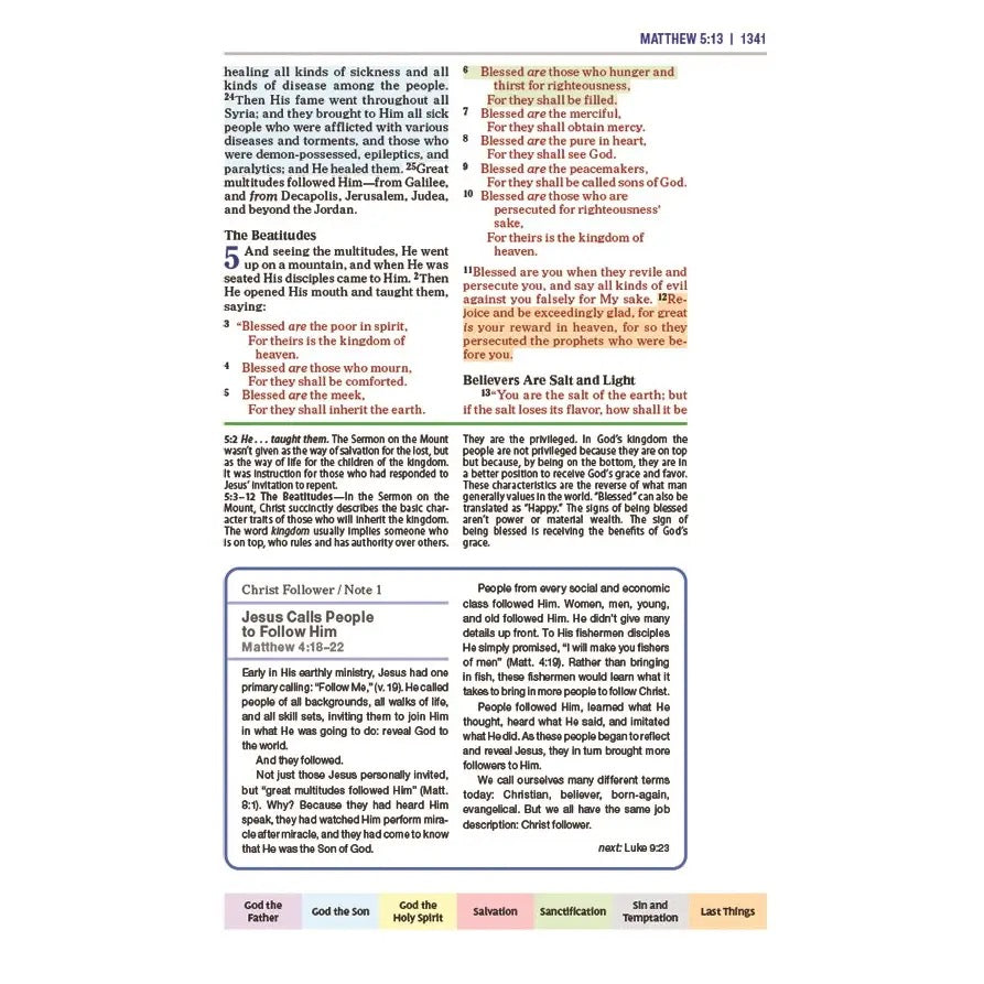 NKJV Color Code Bible