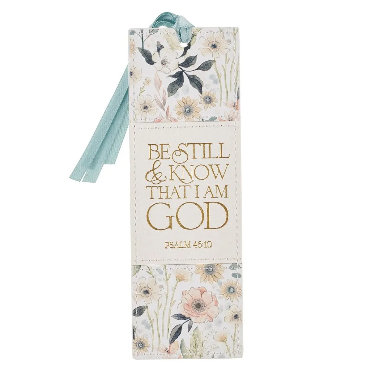 Be Still Leather Bookmark