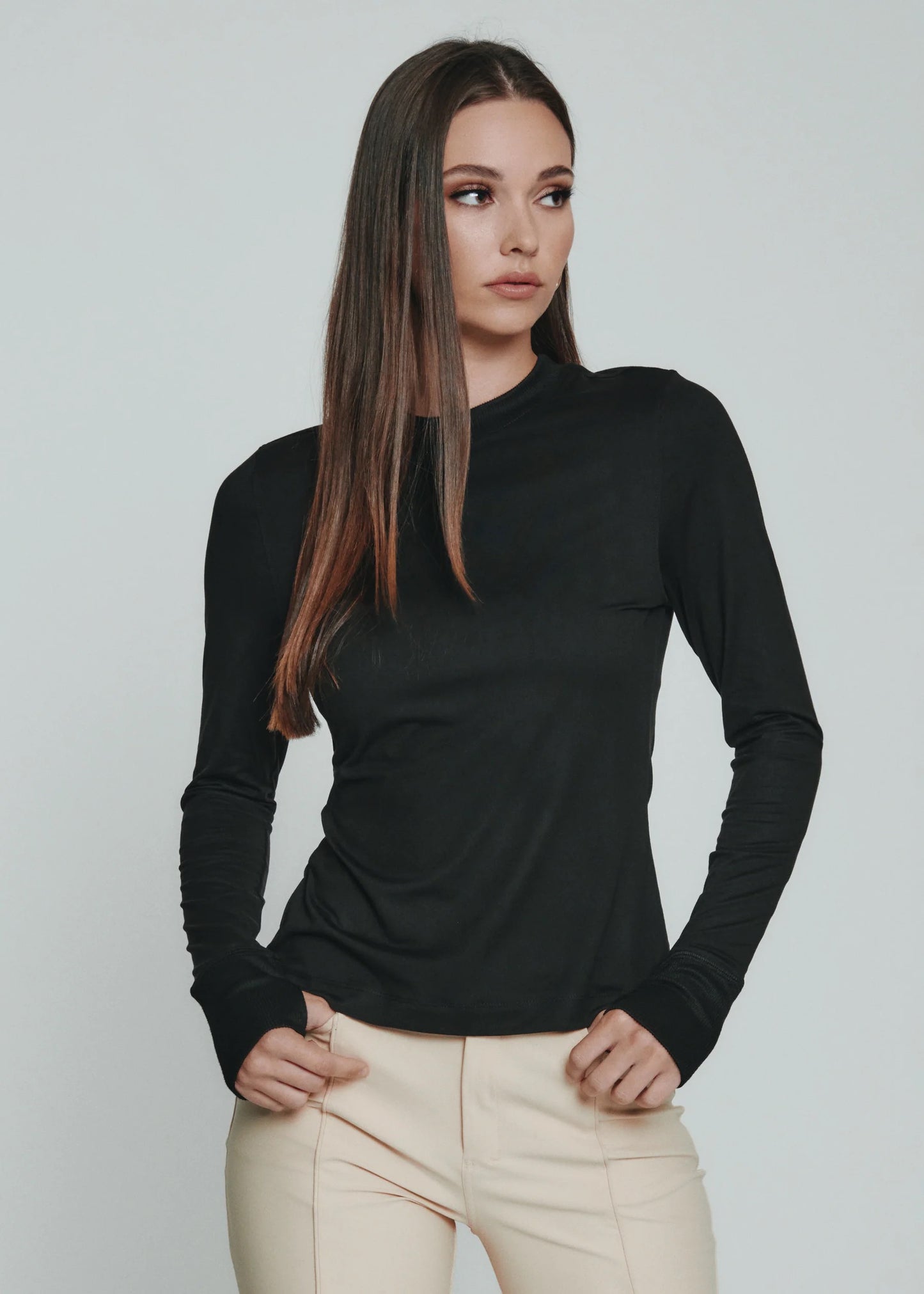 7 Diamonds Black Core Long Sleeve