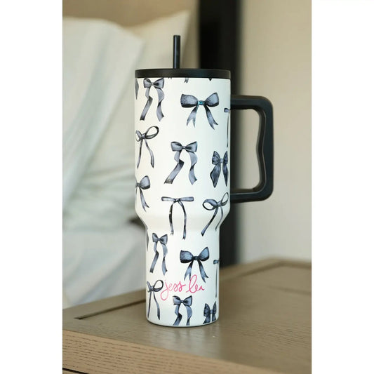 Midnight Bow Tumbler