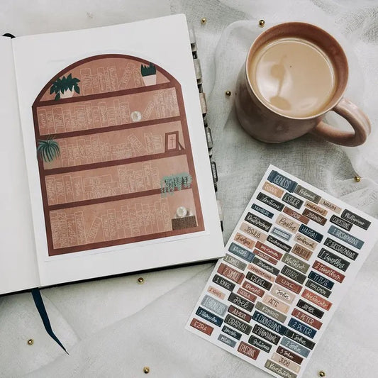 Bible Study Tracker Stickers