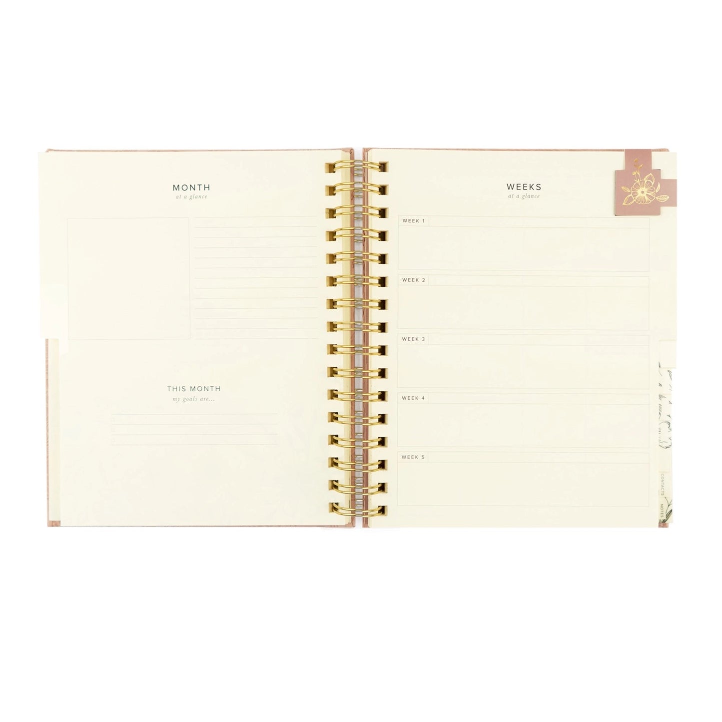 12 Month Undated Planner: Sonora