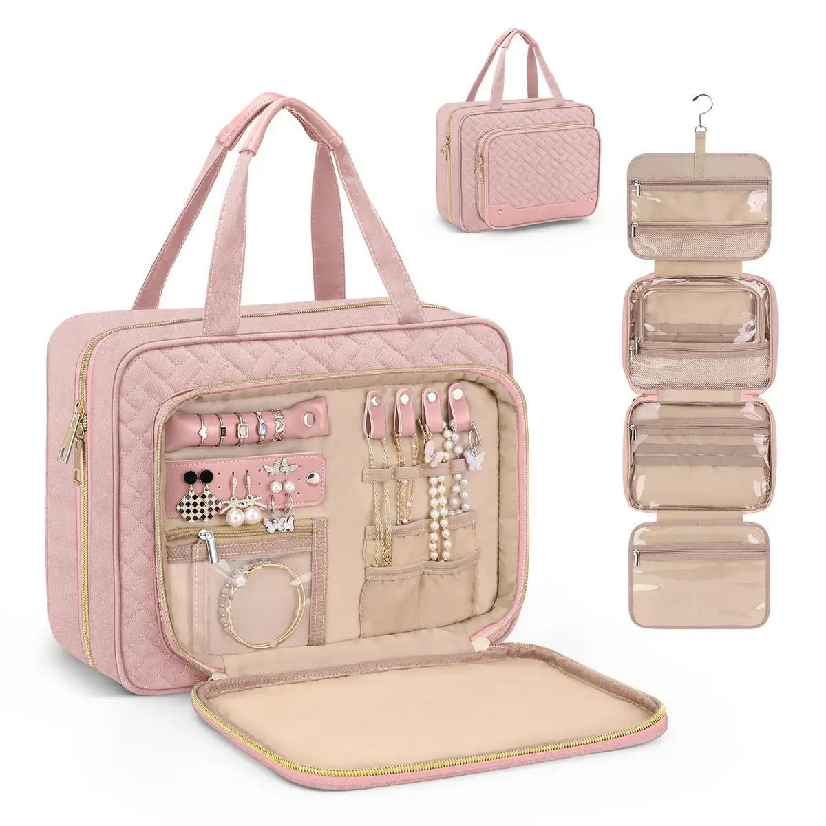 Women's Hanging Travel Toiletry Bag