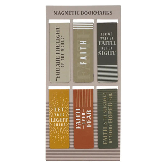 Faith Over Fear Magnetic Bookmarks