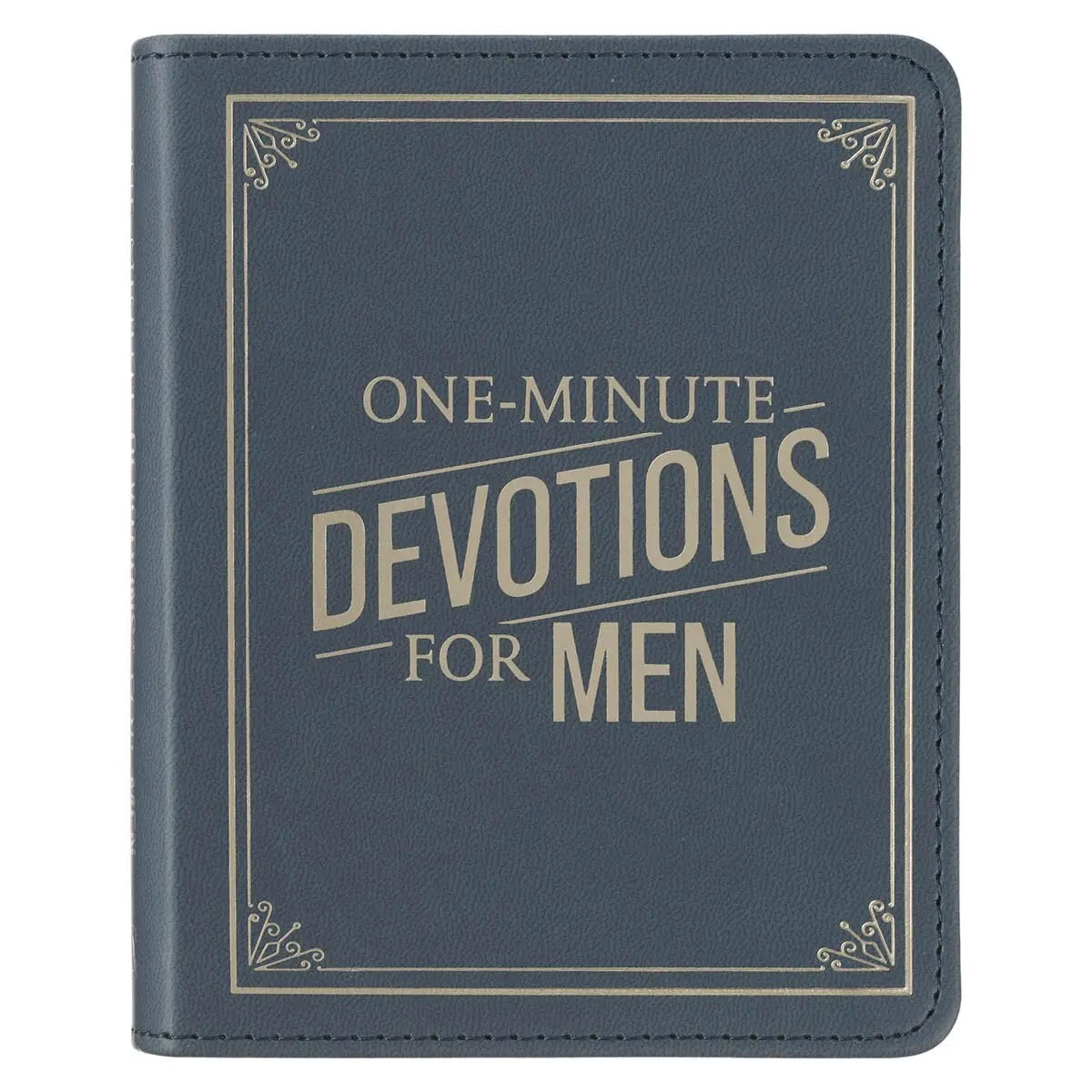 One Minute Devotions For Men Faux Leather