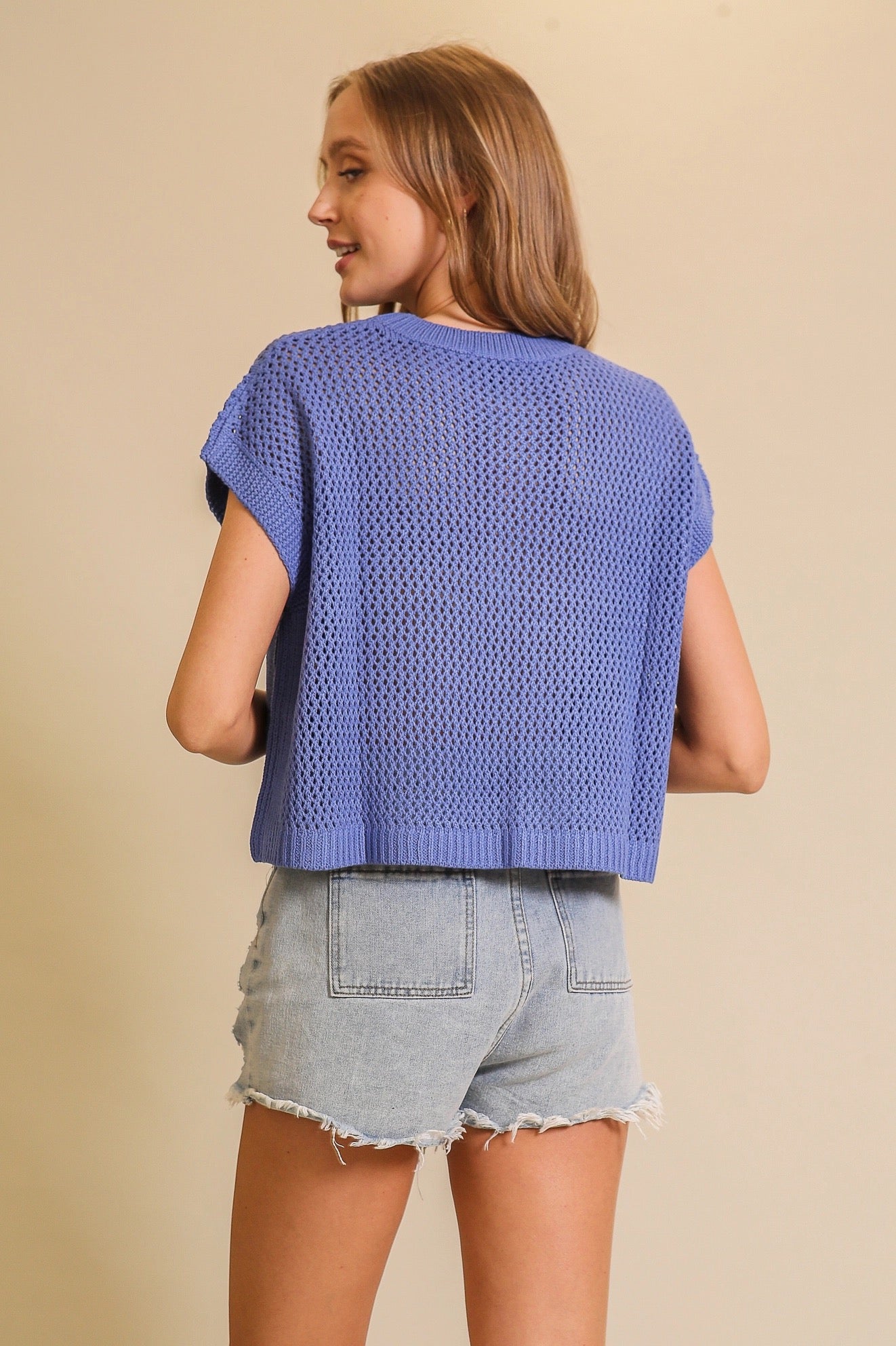 USA Crochet Americana Top