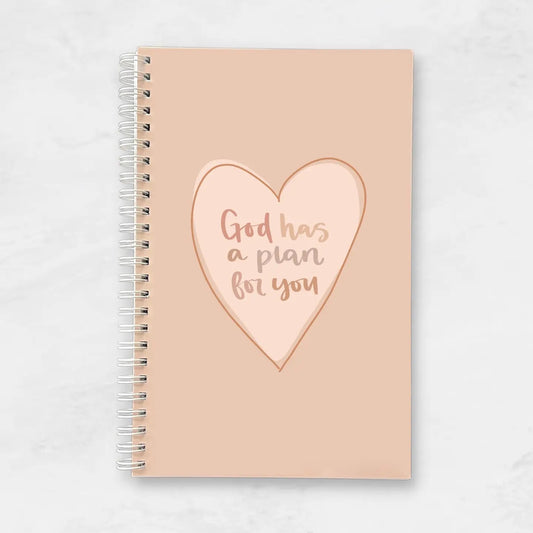 God Has a Plan For You Notebook