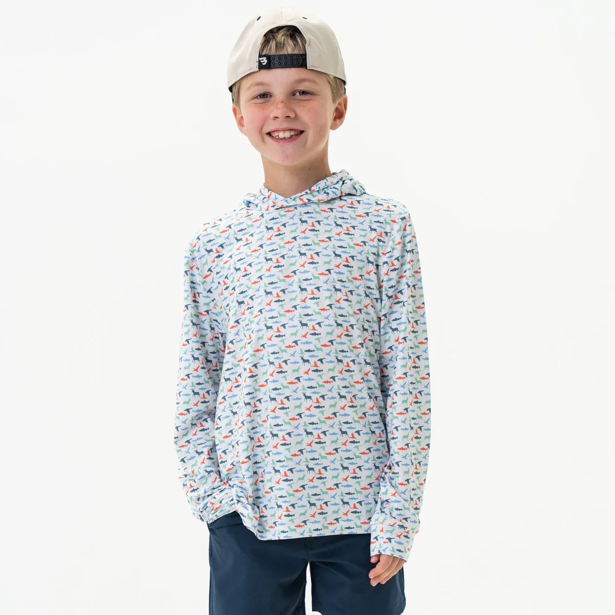 Burlebo Youth Performance Hoodie - The Great Outdoors