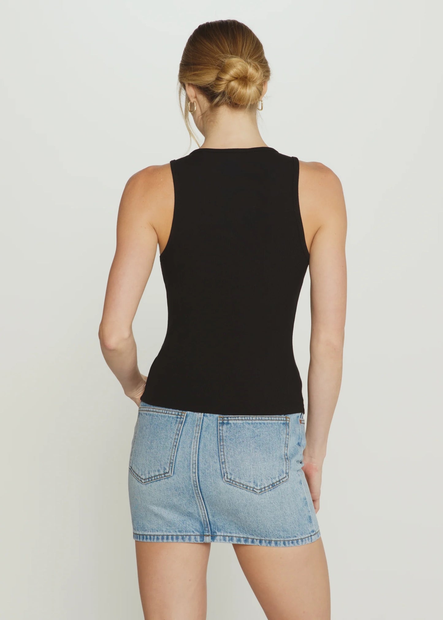 7 Diamonds Modal Ribbed Crew Tank