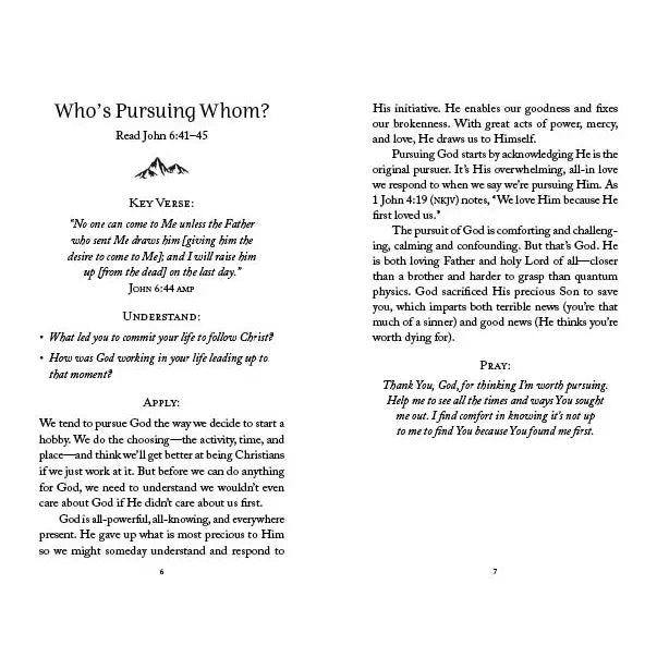 5-Min Bible Study For Men Pursuing God