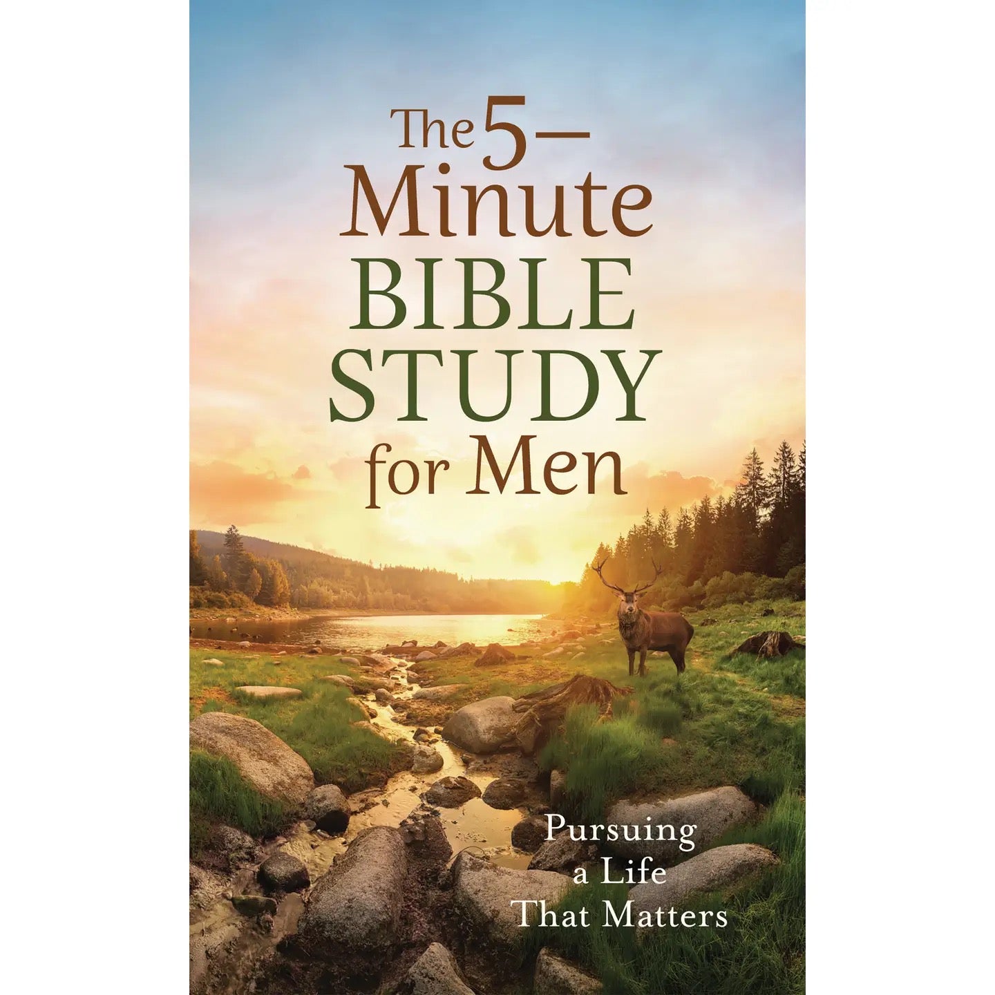 5-Min Bible Study For Men: Pursuing A Life That Matters