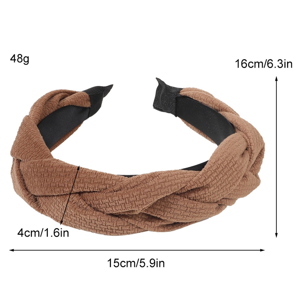 Textured Weave Detail Headband