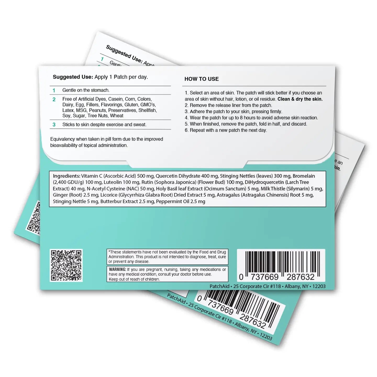 Allergy Plus Vitamin Patch